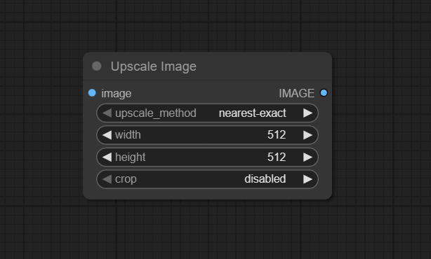 Upscale Image ComfyUI node