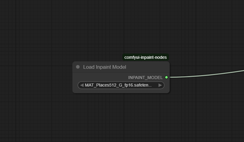 Load Inpaint Model ComfyUI node