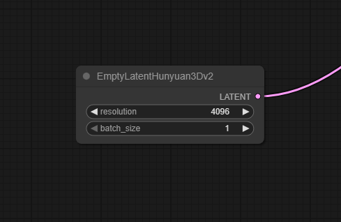 Empty Latent Hunyuan3D v2