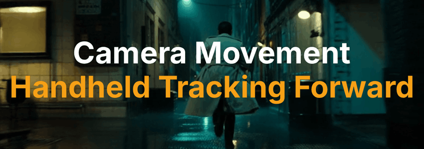 Poster handheld tracking forward