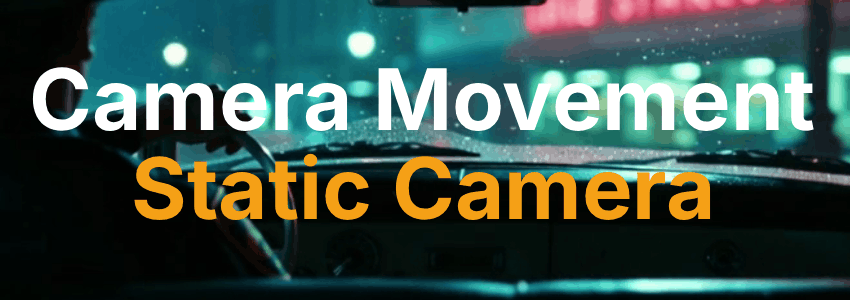 Poster static camera