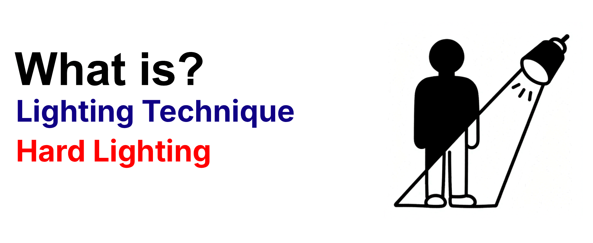 What is lighting technique Hard Lighting