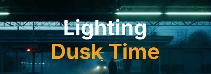 Poster dusk-time