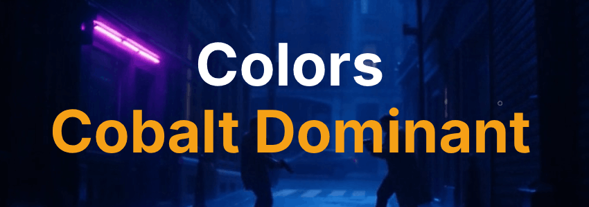 Poster cobalt-dominant