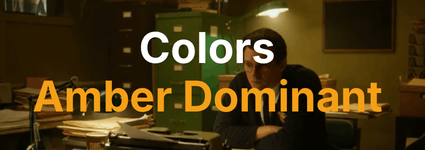 Poster amber-dominant