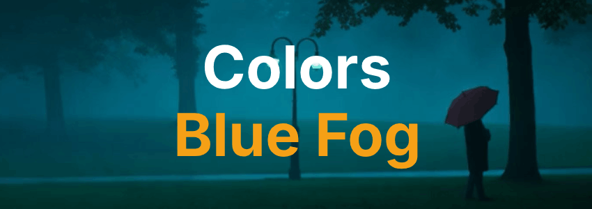 Poster blue-fog
