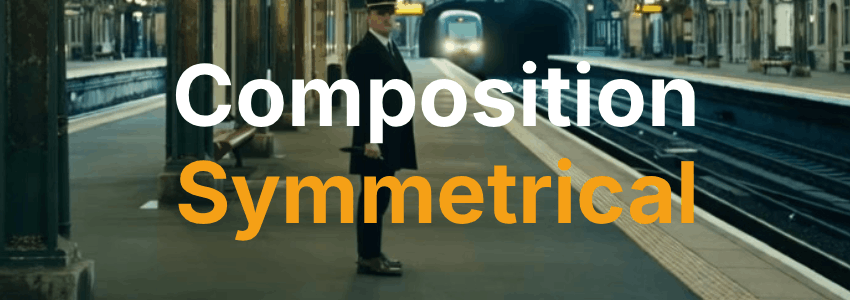 Poster symmetrical-composition
