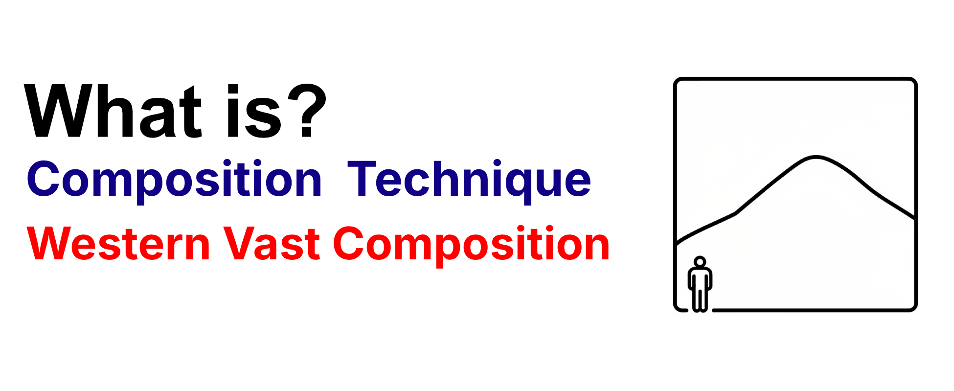 What is composition technique Western Vast
