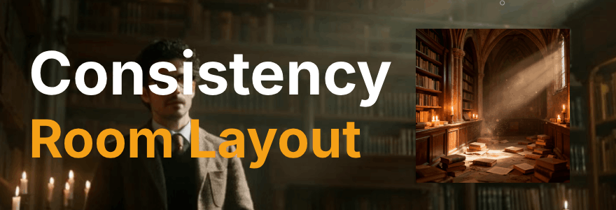 Poster Consistency - Room Layout Blueprint