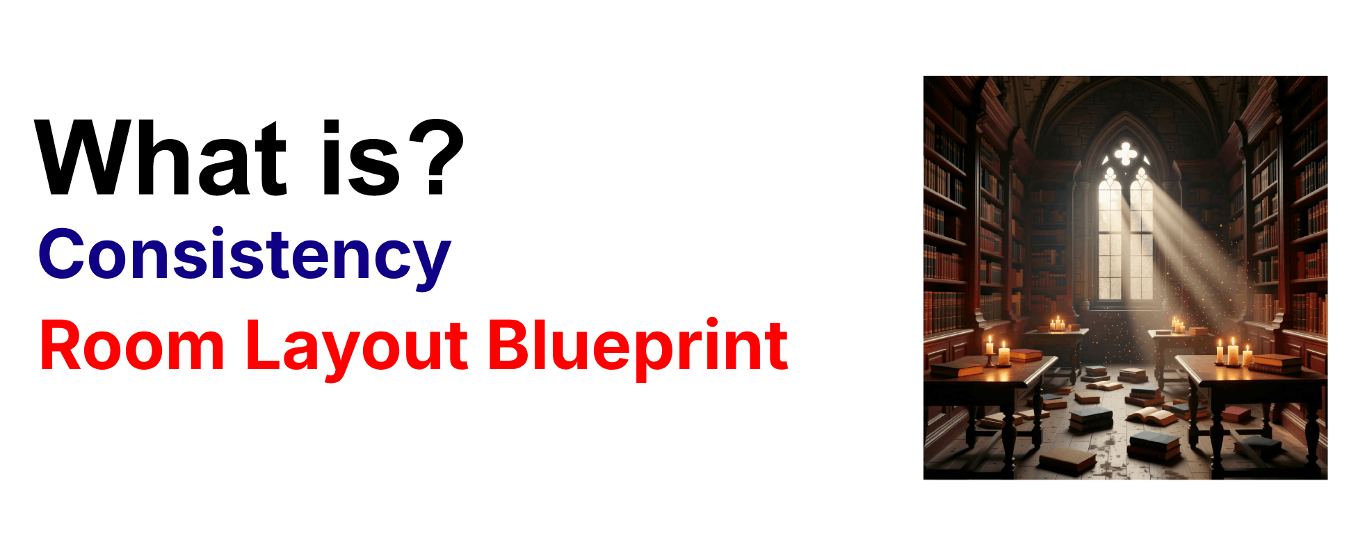 What is consistency technique Room Layout Blueprint
