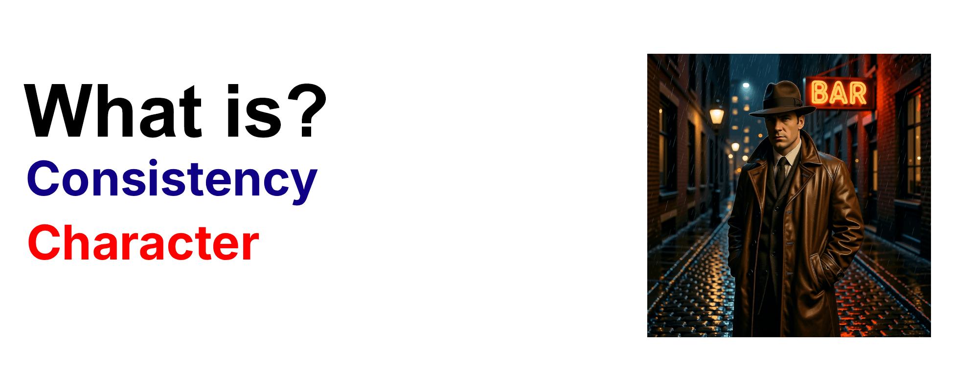 What is consistency technique Character