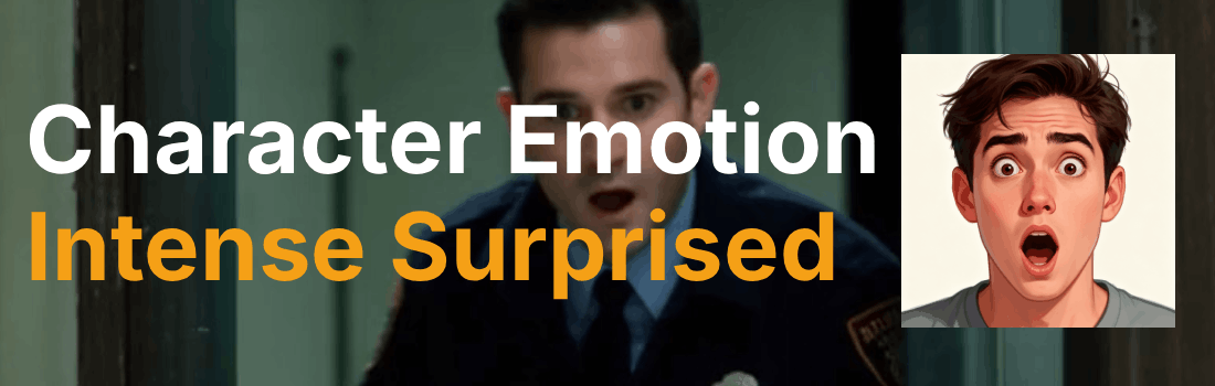 Poster intense-surprised