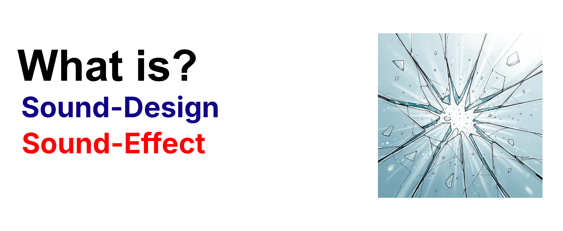 What is sound design technique Sound-Effect
